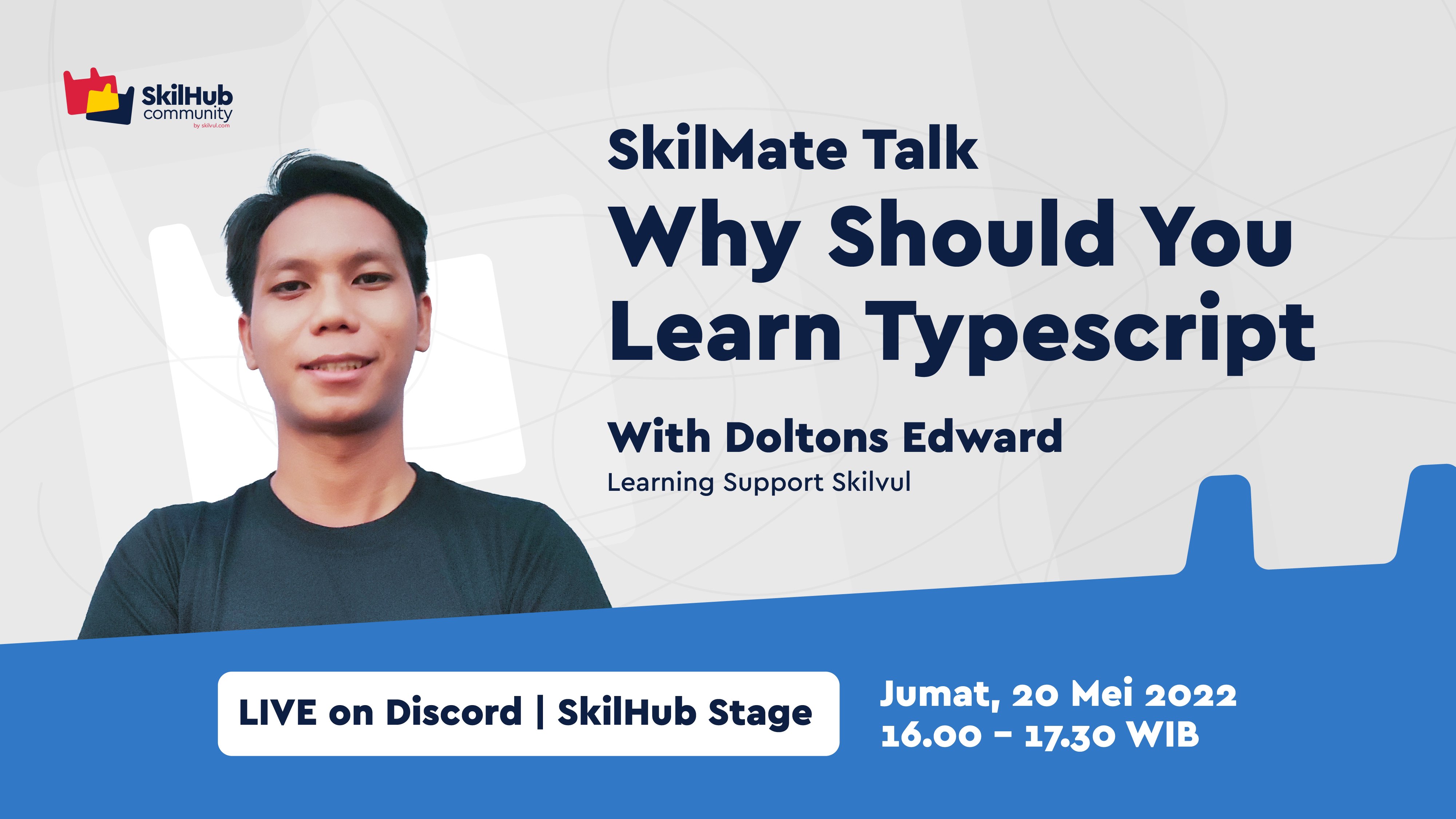 Webinar banner Why Should You Learn TypeScript